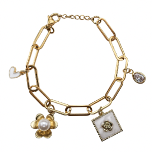 CREATE YOUR OWN - 4 Charm Bracelet